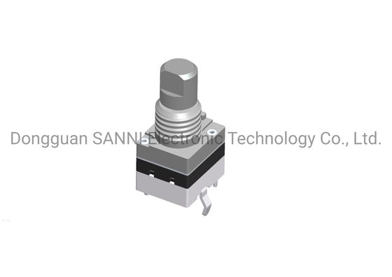 Sealed Design Rotary Digital Incremental Encoder With Push Switch
