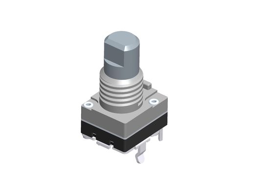 Dust Proof Waterproof Rotary Encoder With Push Button For Vehicle Electrical Appliances