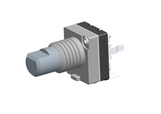Dust Proof Waterproof Rotary Encoder With Push Button For Vehicle Electrical Appliances