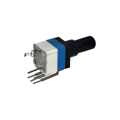 RV97R2NS Industrial Grade Knurled Shaft Rotary Potentiometer Device With PCB Lug Terminal