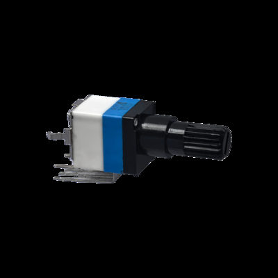 RV97R2NS Industrial Grade Knurled Shaft Rotary Potentiometer Device With PCB Lug Terminal